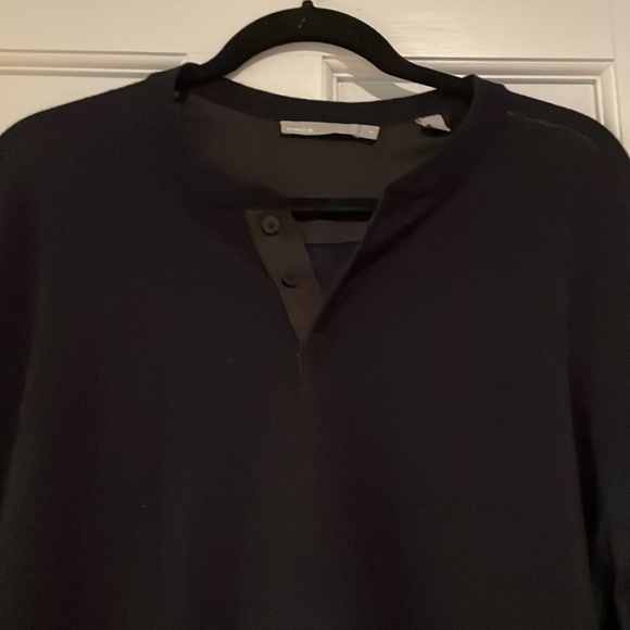 Vince Wool Three Button Pullover - Picture 2 of 6